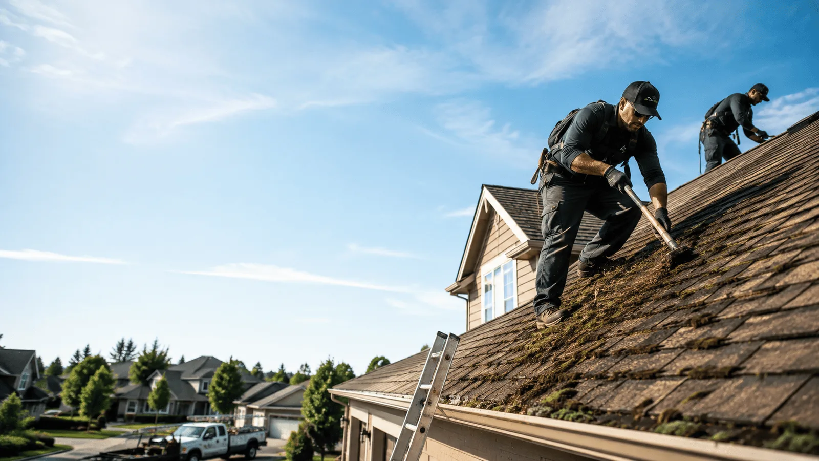 Roof Moss Removal in Harbert, MI near me